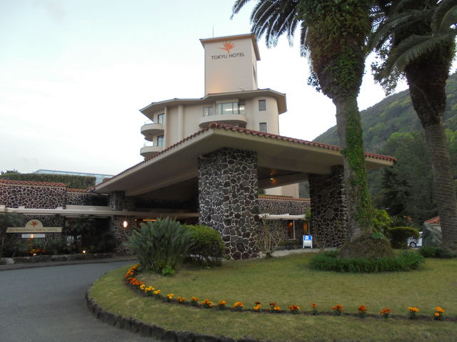 �z�e���̊O��_�ɓ�����l���}�z�e��