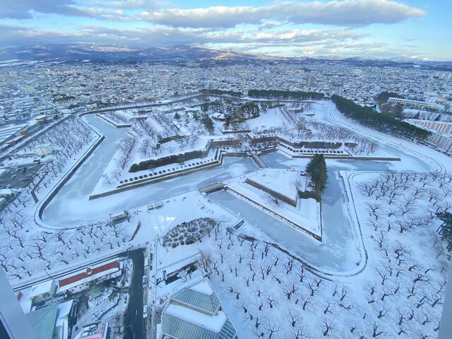 �^���[�̏ォ�猩���ܗŊs�ł��B�Y��Ȑ��`�ł����B_�ܗŊs��