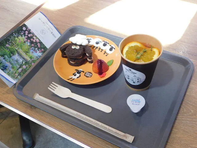 ひつじのショーンにちなんだメニュー
