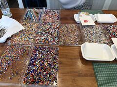 ������񂳂�̃~���t�B�I���H�[�y��̉ԁz�ւ̓��e�ʐ^1