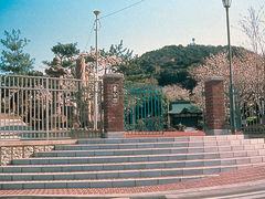 東公園（旧海軍墓地）の写真1