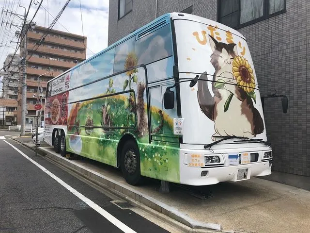 保護猫カフェ ひだまり号