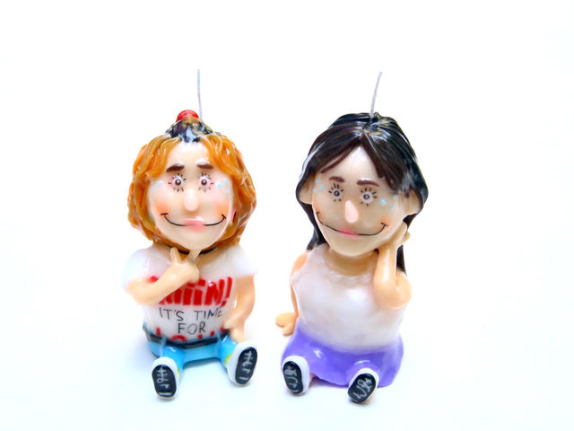 ��D���Ȃ��̎q�̃L�����h�������܂��B_Acandle