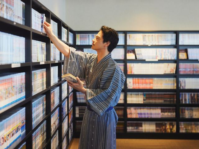 2�K�ɂ͓Ǐ������������܂��B���قɂ͖��悪��1�����������܂��̂ŁA�����Ƃ��D���Ȗ��悪������͂��ł��B_�����L�F ���t��y��