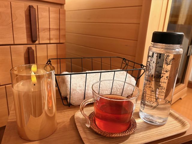 �T�E�i���E�}���g�E�^�I���E�n�[�u�e�B�[���̃h�����N�T�[�r�X�t_����ՃT�E�i&����������u�z�b�g�X�p �e���s�A�v