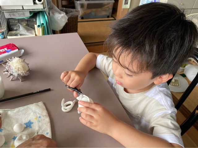 �S�y�̊��G�A�n�T�~�̎g�����A���߂Ă̑̌��A�A�A_Atelier House of Clay