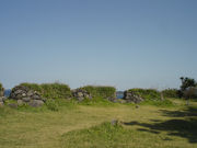 ��N�񂳂�̊ۉ��˖C��Ղ̓��e�ʐ^2