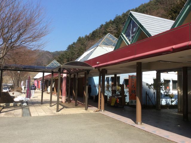 笹子トンネル手前_道の駅 甲斐大和