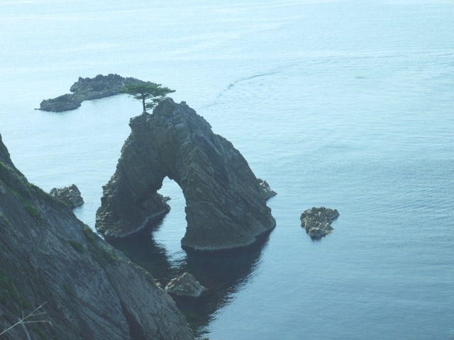 展望台から_千貫松島