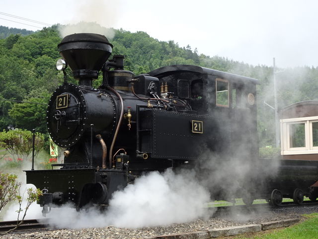 乗工社　丸瀬布21号 森林鉄道雨宮21号｜見る・学ぶ｜えんがる町観光協会