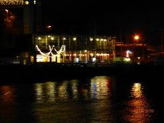夜の気仙沼観光船桟橋（エースポート）大島汽船_気仙沼ベイクルーズ