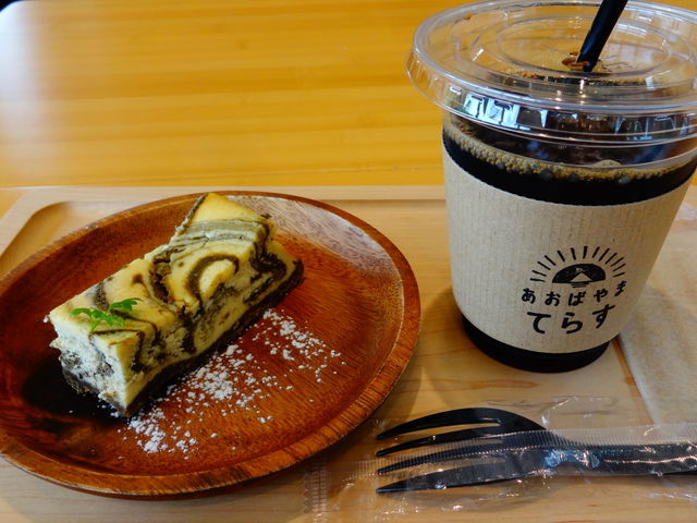 �m���̃}�[�u���`�[�Y�P�[�L�ƃA�C�X�R�[�q�[_�t�R���N�����̗��n�[�o���r���b�W