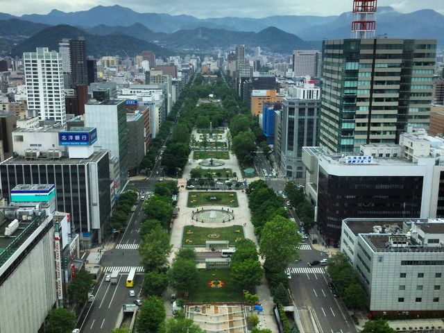 ��ʌ������牓���̎R�܂Ō��n����A�D�y�Ȃ�ł͂̌i�F���y���߂�I_�����ۂ�e���r��