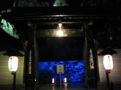 青い光が宇宙を感じさせられます 青蓮院門跡 夜の特別拝観 ライトアップの口コミ じゃらんnet