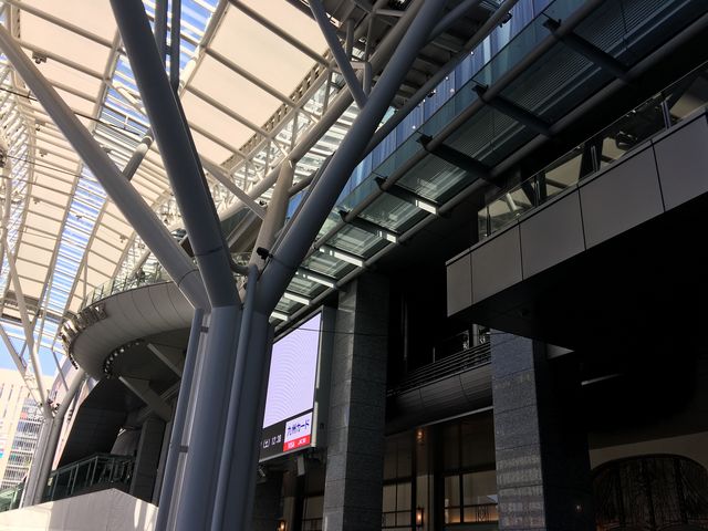 博多駅。_博多駅