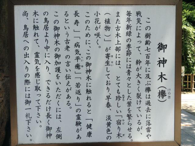 この説明書きに注目_新田神社