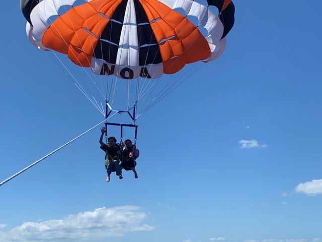 �X�^�b�t���D����B�e���Ă���܂����I_Parasailing NOA