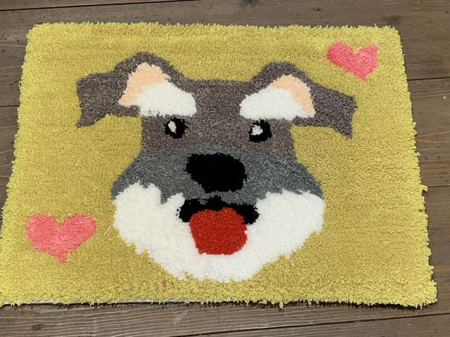 50�~70�̃��O�}�b�g�ł�_tufting studio CREA