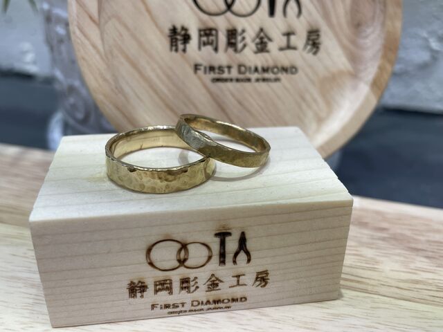 �S�[���h�̃y�A�����O�ɂ��܂����I_FIRST DIAMOND �É������H�[