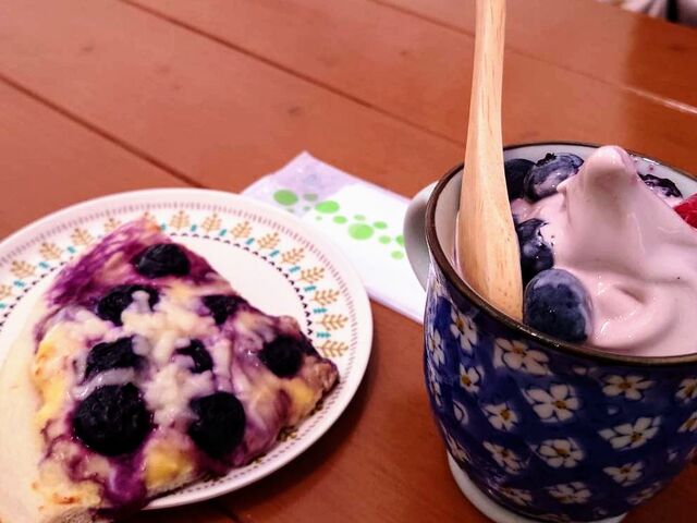 �s�U�ƃ\�t�g�N���[��_Apple&Blueberry Garden �Ƃ�����