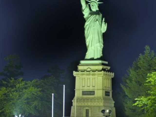 自由の女神像 緑色 自由の女神 Statue of Liberty 【商品番号：m-fr130048】