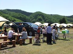 ������Z���^�[�A�c�}�[�� �o�[�x�L���[��̎ʐ^