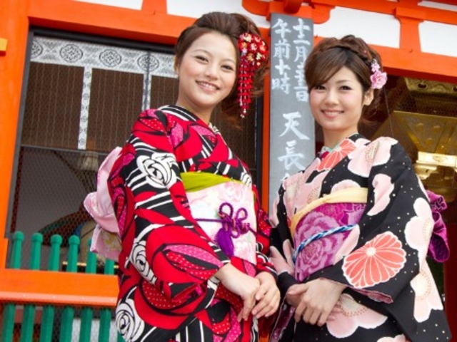 レンタル着物 夢京都 祇園店京都/祇園 着物レンタル 京都府京都市