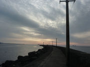 三国港突堤（エッセル堤）の写真1