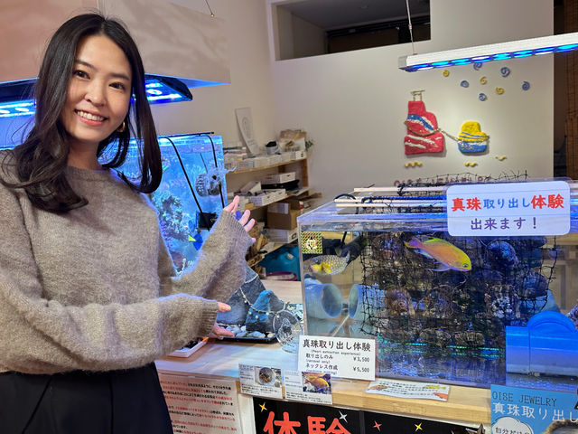 �^����o���̌��̂��l�q_OISE JEWELRY gallery&cafe