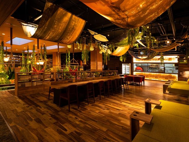 �J�t�F�R�[�i�[
�z�b�g�R�[�q�[���ݕ���_RAKU SPA GARDEN���É�