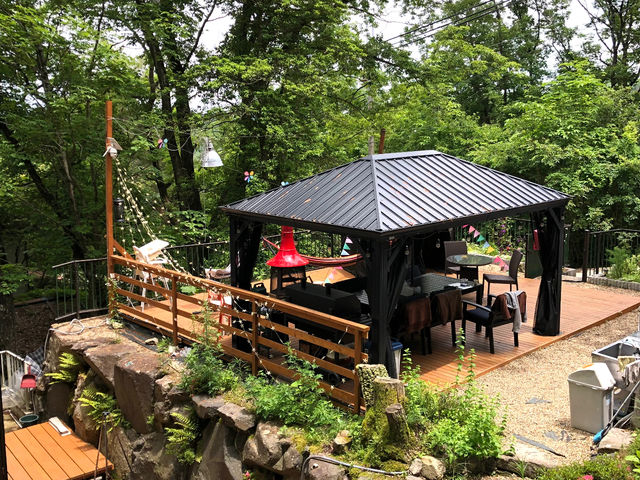 �J�̓��ł����S
�K�[�{��ݒu���܂���_MUROU-BASE