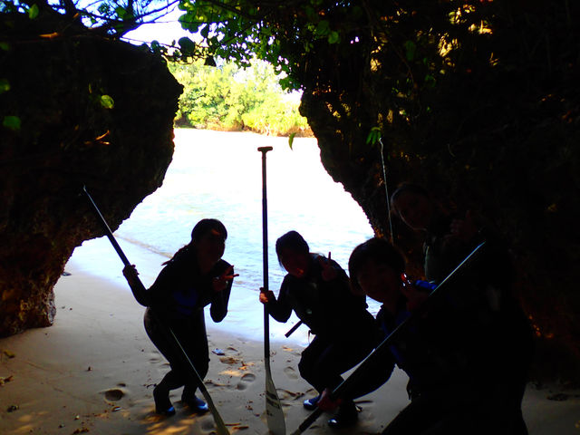 ���̃K�W���}���̖؁X�̃g���l���𔲂���Ƃ����ɂ́c_Ehku Sup Okinawa