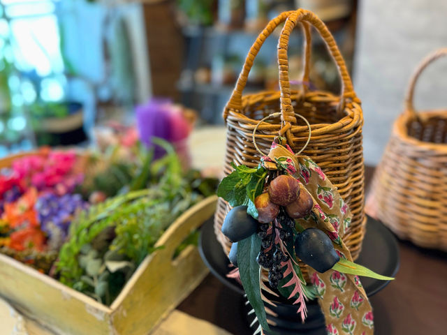 �D���ȑf�ނ�I�ׂ�u�{�^�j�J���`���[���v���_Botanicaflower SCHOOL
