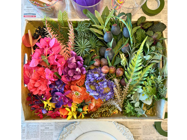 �D���ȑf�ނ�I�ׂ�u�{�^�j�J���`���[���v���_Botanicaflower SCHOOL