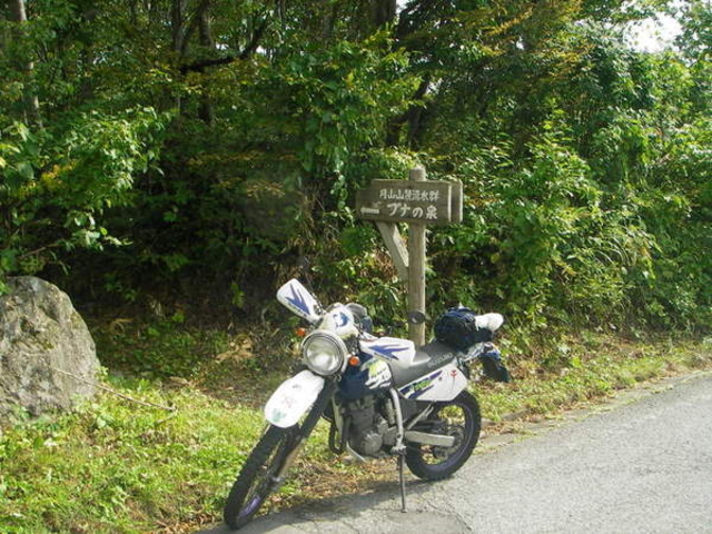 月山山麓湧水群