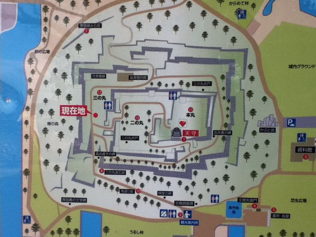 絵図（城郭図） 香川県讃岐國丸亀城（レターパックライト発送
