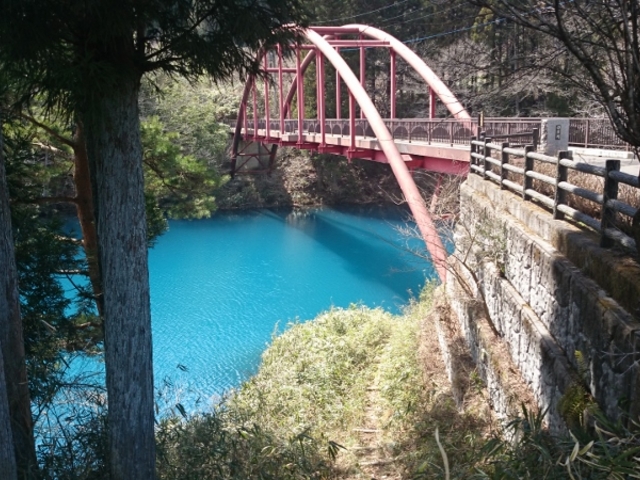 竹井橋_四万湖