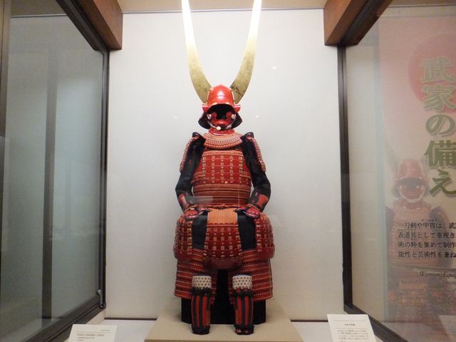 2代藩主:井伊直孝所用の甲冑(大坂の陣で使用された?)_彦根城博物館