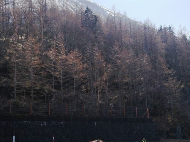 �l���ڑ�򒓎ԏꂩ�猩��x�m�R��_�x�m�X�o�����C��