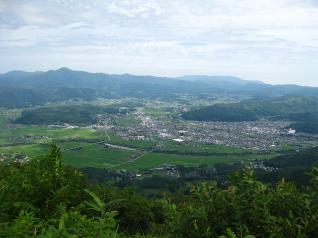 遠野が一望できるすばらしい眺め。心に残りました。_高清水高原