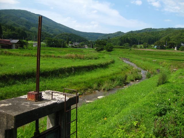 展望台から下りてきた辺りの遠野の田園風景。初めてなのに不思議と懐かしい感じ。_高清水高原
