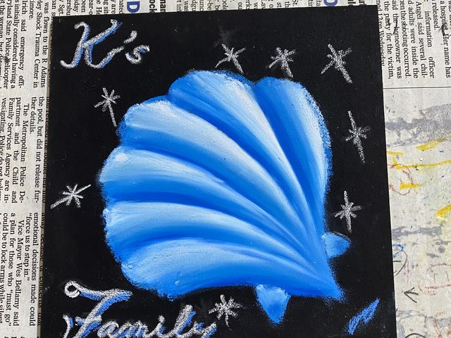 ���������o���オ��_�`���[�N�A�[�g���X KANAE CHALK ART. ����