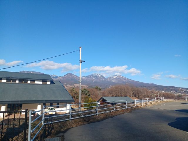 ���ԏꂩ�猩�钩�F�R�A��_������̓�������