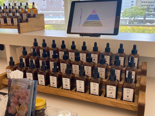 �̌����̗l�q���B�e���܂����B_Lumiere Parfum