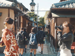 着物レンタル付　京都ロケ撮影　トリメモの写真1