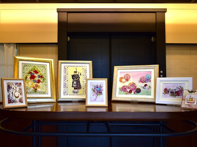 花乙女コレクション【押し花額　阿部とも　押し花・シャボン玉】 シャボン玉の押し花額 | あとりえ花時計日記 - 楽天ブログ