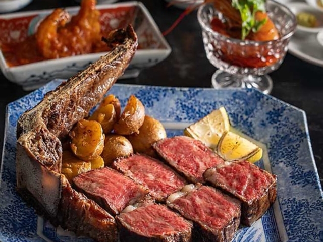 ����u���[�����[ �X�e�[�L&�`���C�j�[�Y���X�g�����̎ʐ^1