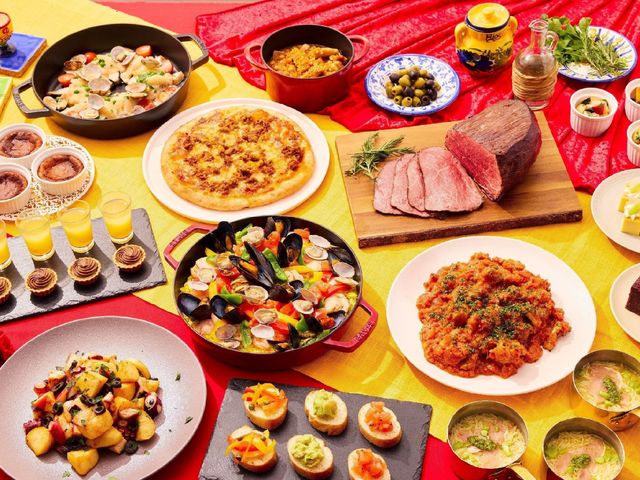 6�����J��
�w�`���z�Ə�M�̐H�Ձ`�X�y�C���T�}�[�t�F�A�x_���B���t�H���e�[�k�O�����h�����L��