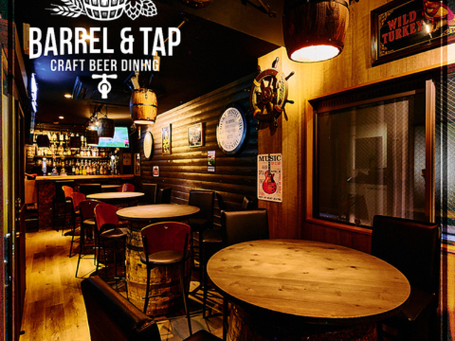 Barrel &Tap �o�����A���h�^�b�v�̎ʐ^1