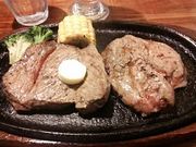 I񂳂̃W{Xe[L nY JUMBO STEAK HAN'S RX̓eʐ^1